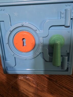 Ryans World  Play Safe Lock Box Toy - Blue with Orange and Green